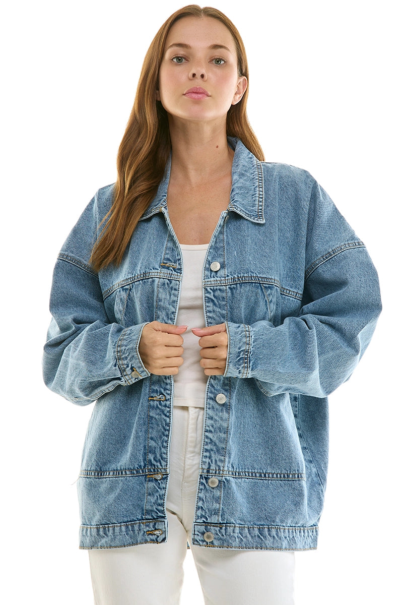 Coastal Cottage Denim Jacket