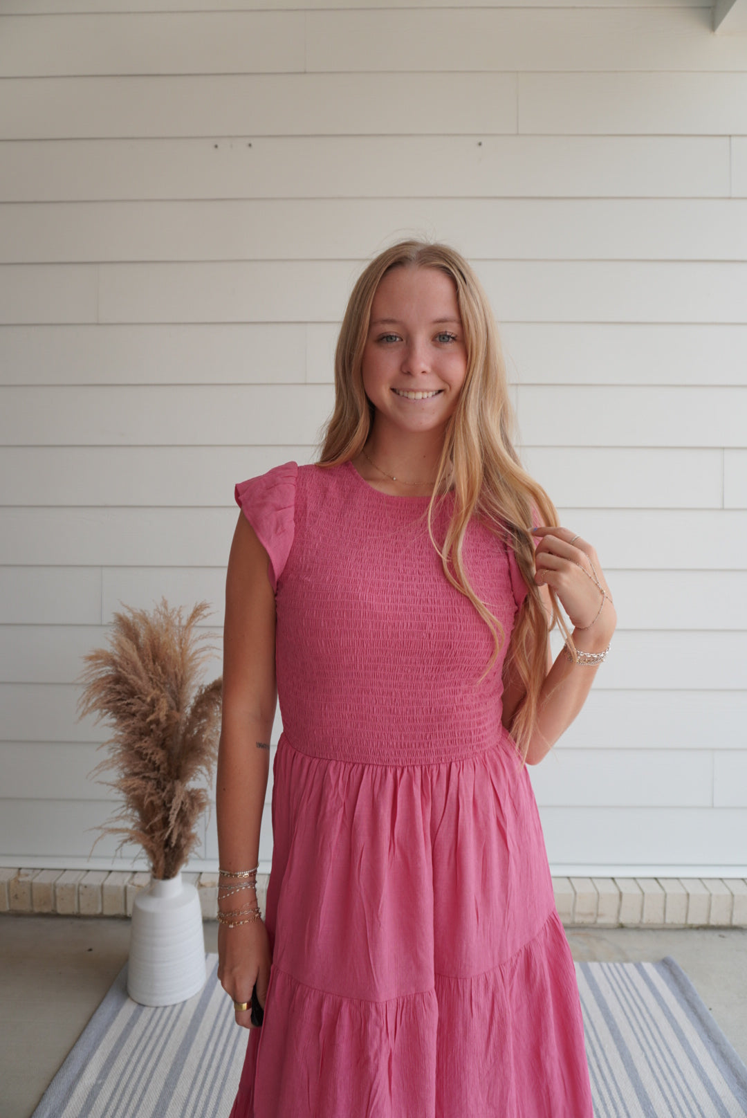 Coral Sunset Dress