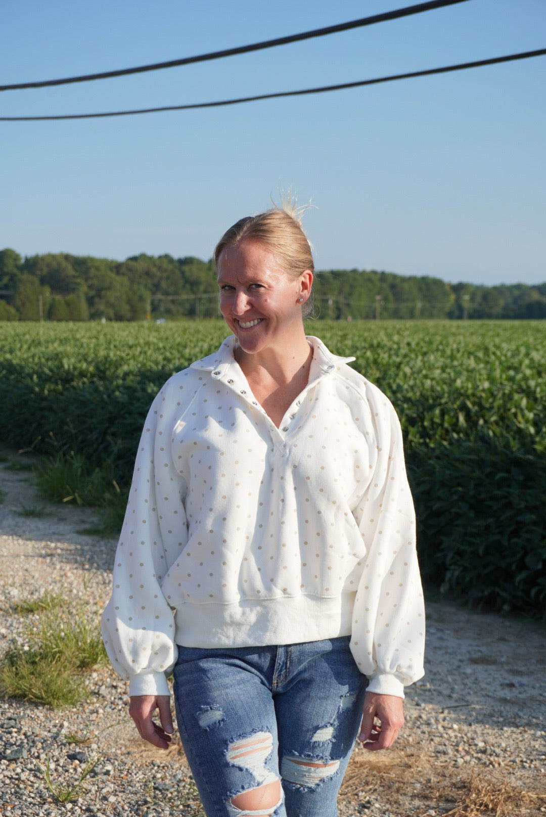 Dune Dot Pullover