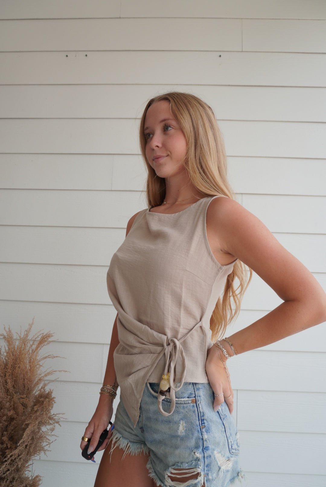 Oyster Cove Wrap Top