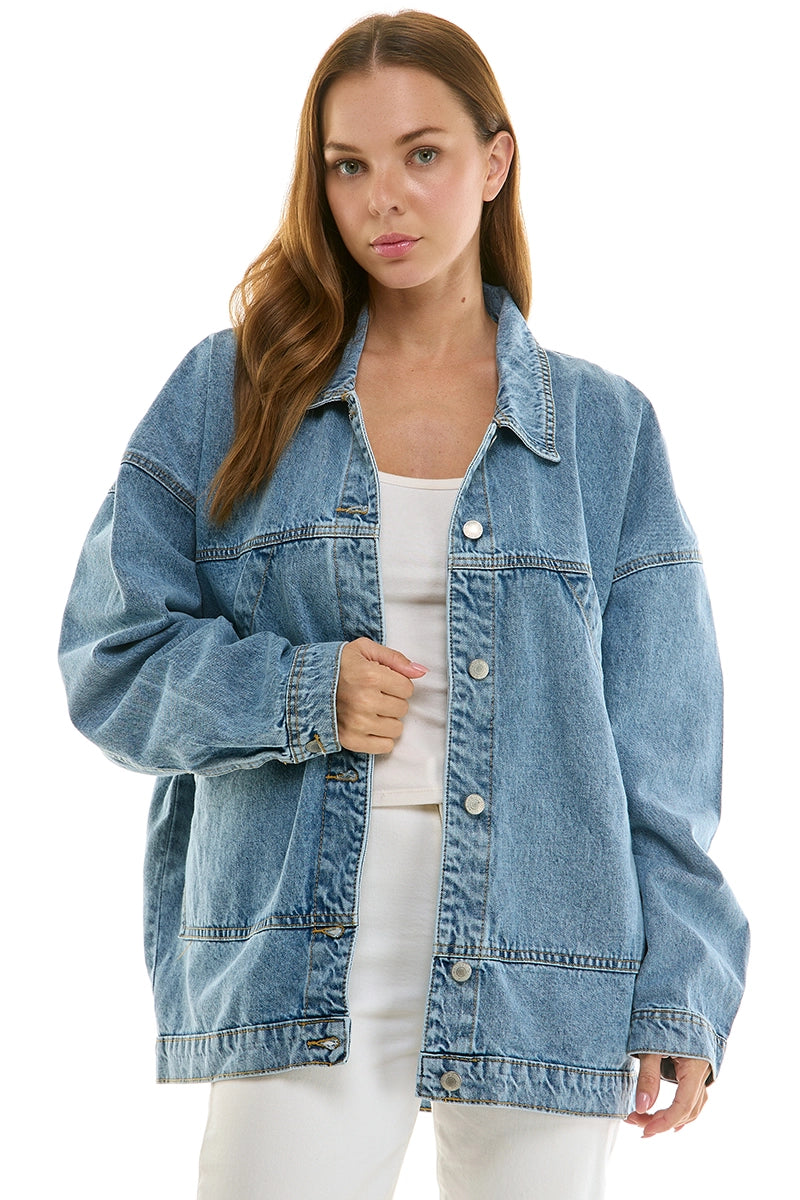 Coastal Cottage Denim Jacket