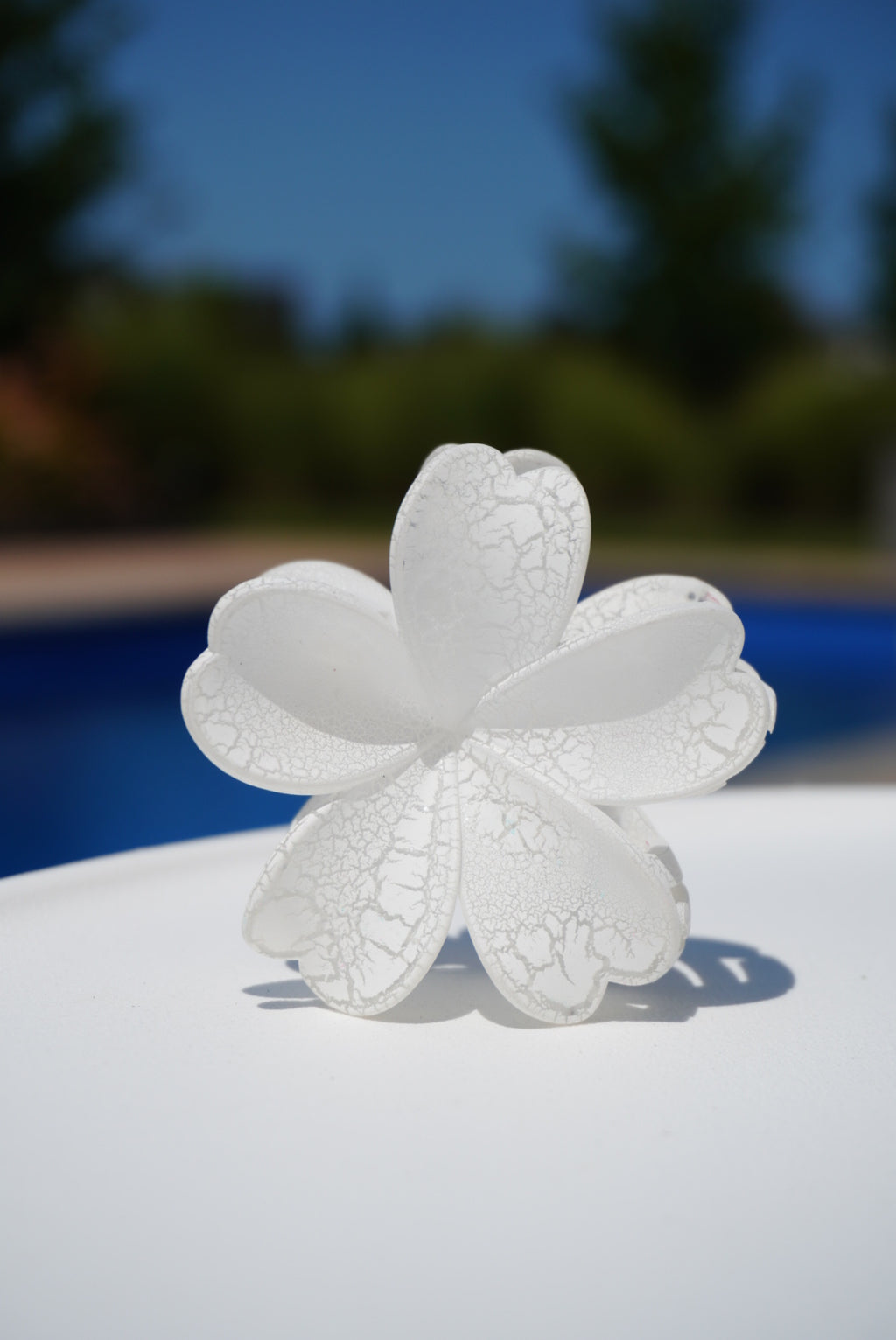 Hawaiian Flower Claw Clip