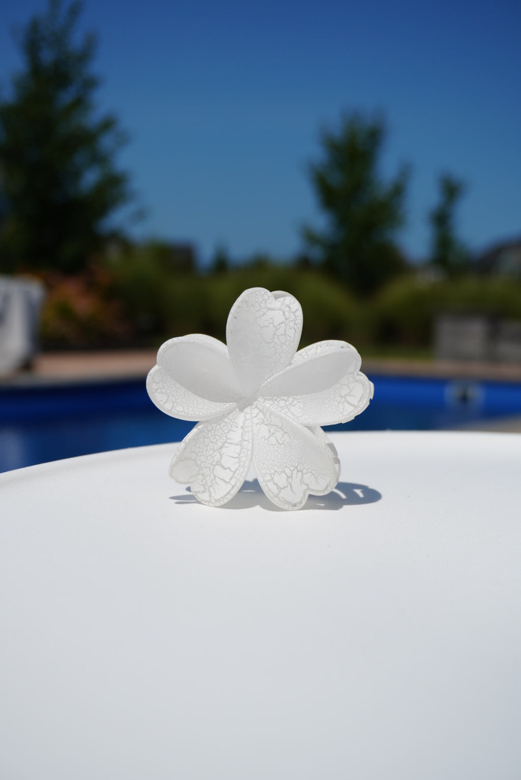 Hawaiian Flower Claw Clip