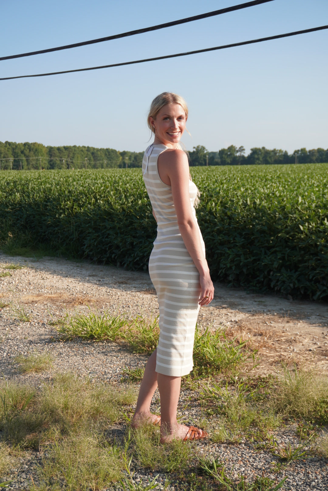 Low Tide Midi Dress